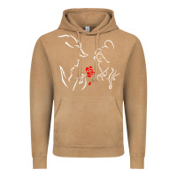 Vintage Camel beauty the beast love Vintage Hoodie - linhVisuals