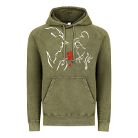 Beauty The Beast Love Vintage Hoodie | Teevron