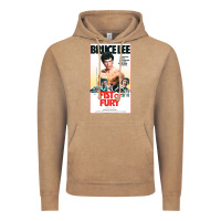 Vintage Coffee fist of fury by bruce Vintage Hoodie - linhVisuals