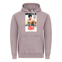 Vintage Zinc fist of fury by bruce Vintage Hoodie - linhVisuals