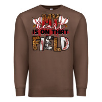 Chestnut my heart is on that field baseball Premium Sweatshirt - RanaPortraitStore