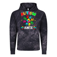 Autistic Auntie Puzzle Support Family Autism Awareness Sweatshirt Vintage Hoodie | Teevron