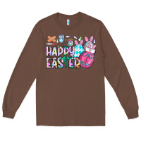Chestnut happy easter nurse Long Sleeve Tee - CowhideDigitalArt