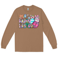 Toasted Coconut happy easter nurse Long Sleeve Tee - CowhideDigitalArt