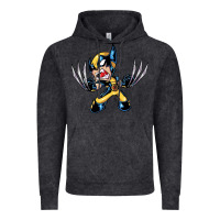 Vintage Black wolverine Vintage Hoodie - linhVisuals