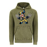 Vintage Olive wolverine Vintage Hoodie - linhVisuals