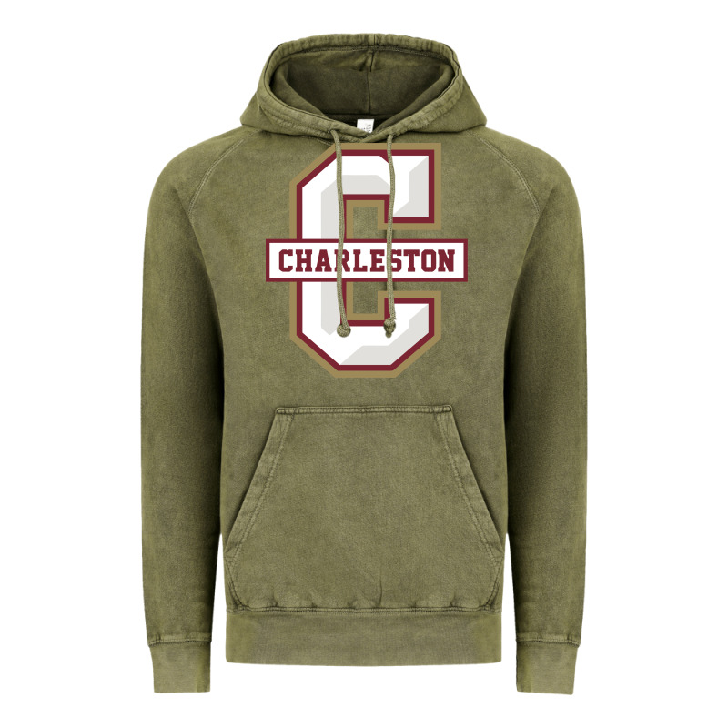 Charleston Cougars Vintage Hoodie by linhVisuals | Teevron