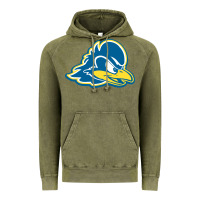 Vintage Olive delaware blue hens Vintage Hoodie - linhVisuals