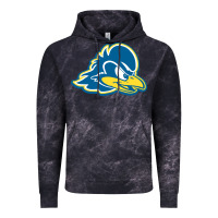 Cloud Black delaware blue hens Vintage Hoodie - linhVisuals
