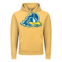 Vintage Mustard delaware blue hens Vintage Hoodie - linhVisuals