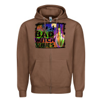 Chestnut bad witch vibes Zipper Hoodie - JahusDesignShop