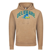 Vintage Coffee delaware blue hens Vintage Hoodie - linhVisuals