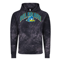 Cloud Black delaware blue hens Vintage Hoodie - linhVisuals