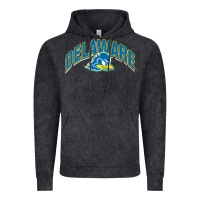 Vintage Black delaware blue hens Vintage Hoodie - linhVisuals