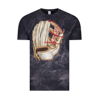 Cloud Black Catchers Mitt Fa Element Vintage Tee - FaDigitalArtStudio