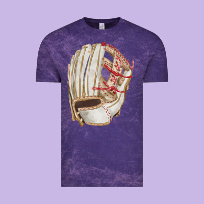 Catchers Mitt Fa Element Vintage Tee Designed By Fadigitalartstudio