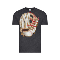 Vintage Black Catchers Mitt Fa Element Vintage Tee - FaDigitalArtStudio