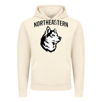 Vintage Artic northeastern huskies Vintage Hoodie - linhVisuals