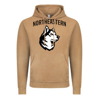 Vintage Camel northeastern huskies Vintage Hoodie - linhVisuals