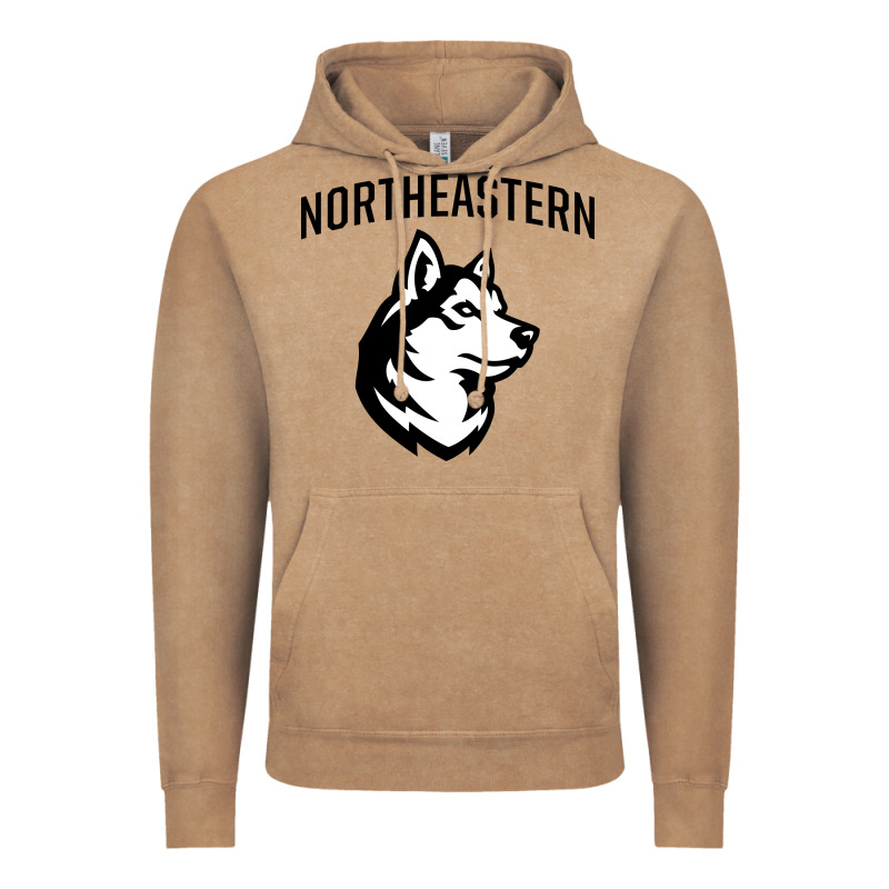 Northeastern Huskies Vintage Hoodie by linhVisuals | Teevron