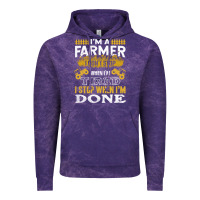 Cloud Purple farmer Vintage Hoodie - linhVisuals