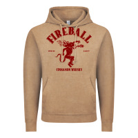 Vintage Coffee vintag fireball   whisky Vintage Hoodie - linhVisuals
