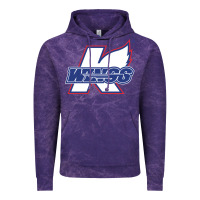 Cloud Purple Kalamazoo ice hockey Vintage Hoodie - linhVisuals