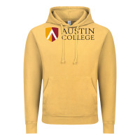 Vintage Mustard austin, college Vintage Hoodie - linhVisuals