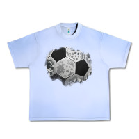 Grape Ice cowhide soccer patch Urban Heavy Tee - Jasminsmagicworld