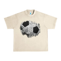 Sandshell cowhide soccer patch Urban Heavy Tee - Jasminsmagicworld