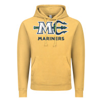 Vintage Mustard maine ice hockey Vintage Hoodie - linhVisuals