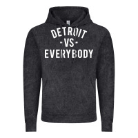 Vintage Black det roit vs everybody Vintage Hoodie - linhVisuals
