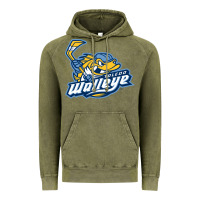 Vintage Olive toledo walleye Vintage Hoodie - linhVisuals