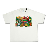Pistachio Christmas Teacher Urban Heavy Tee - FaDigitalArtStudio