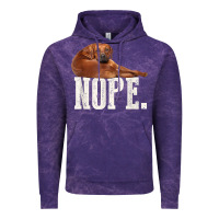 Cloud Purple nope lazy rhodesian ridgeback t shirt dog lover gift tee Vintage Hoodie - linhVisuals
