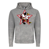 Cloud Rock Red Penguin 1990's Russian Vintage Hoodie - linhVisuals