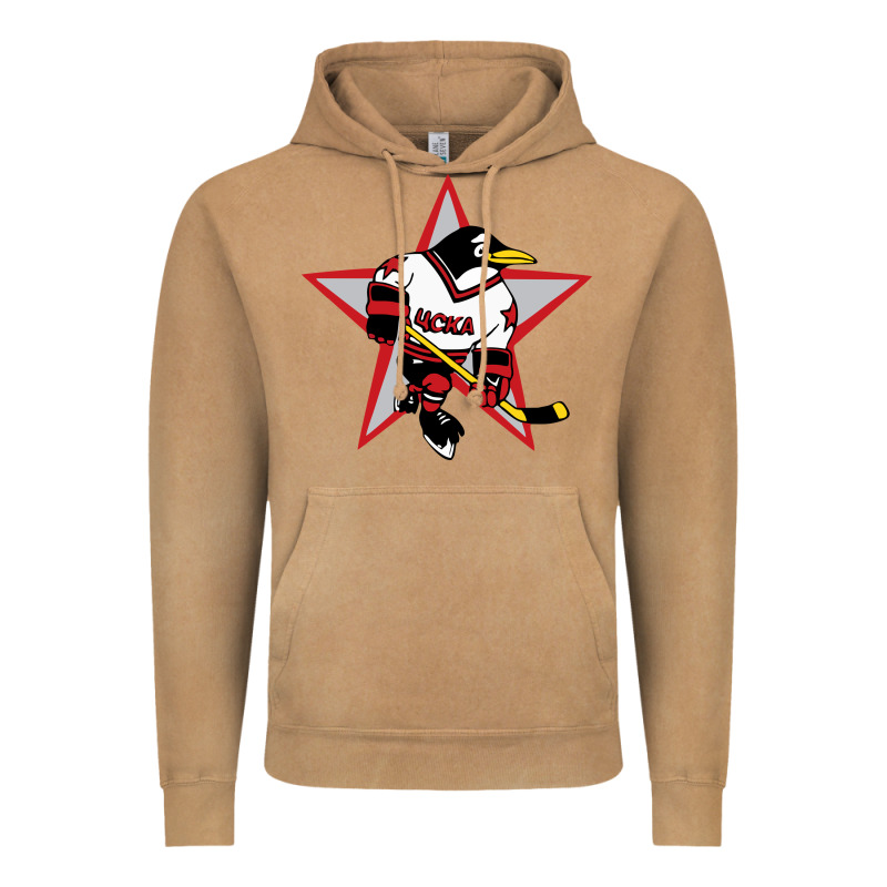 Red Penguin 1990's Russian Vintage Hoodie by linhVisuals | Teevron