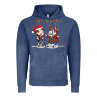 Vintage Denim gravity falls merry christmas amino Vintage Hoodie - linhVisuals