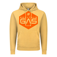 Vintage Mustard beratnas gas Vintage Hoodie - linhVisuals