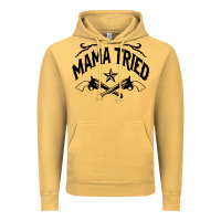 Vintage Mustard mama tried guns Vintage Hoodie - linhVisuals