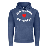 Vintage Denim funny 2nd second child   daughter for 2nd favorite kid sweatshirt Vintage Hoodie - linhVisuals