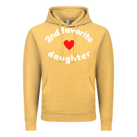 Vintage Mustard funny 2nd second child   daughter for 2nd favorite kid sweatshirt Vintage Hoodie - linhVisuals