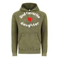 Vintage Olive funny 2nd second child   daughter for 2nd favorite kid sweatshirt Vintage Hoodie - linhVisuals