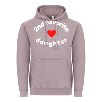 Vintage Zinc funny 2nd second child   daughter for 2nd favorite kid sweatshirt Vintage Hoodie - linhVisuals