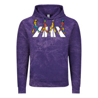 Cloud Purple beatl Vintage Hoodie - linhVisuals