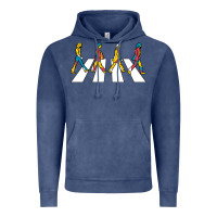 Vintage Denim beatl Vintage Hoodie - linhVisuals