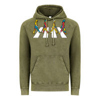 Vintage Olive beatl Vintage Hoodie - linhVisuals