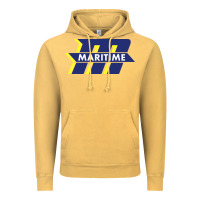 Vintage Mustard massachusetts maritime academy Vintage Hoodie - linhVisuals