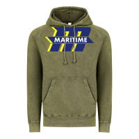 Vintage Olive massachusetts maritime academy Vintage Hoodie - linhVisuals