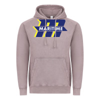 Vintage Zinc massachusetts maritime academy Vintage Hoodie - linhVisuals